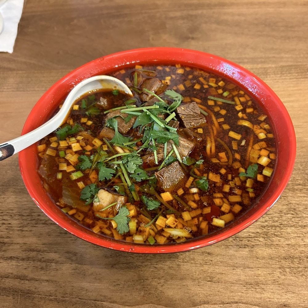 Lanzhou beef noodle soup