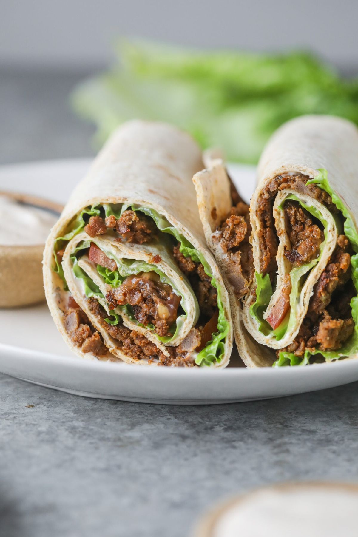 Doner kebab wrap