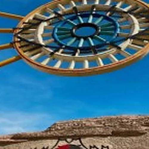 Wind-carved rock at World Ghost City
