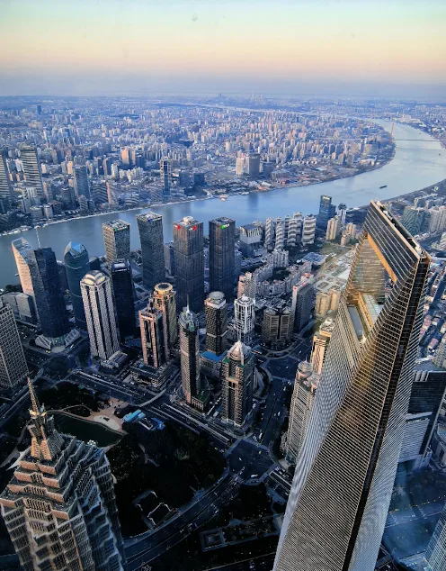 View from Shanghai Tower