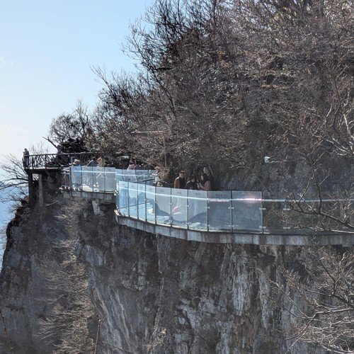 Tianmen glass walkway
