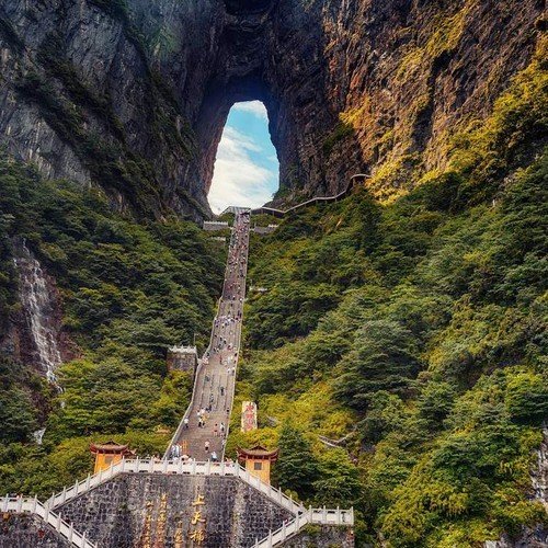 Tianmen Mountain cable car