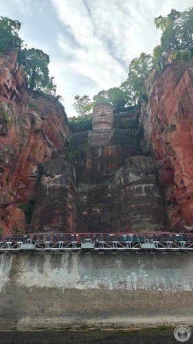 Leshan Giant Buddha cliff carving