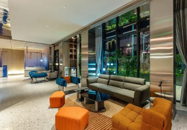 Hotel lobby