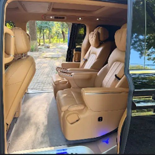 Luxury MPV interior