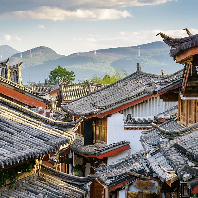 Black Dragon Pool with Jade Dragon Snow Mountain