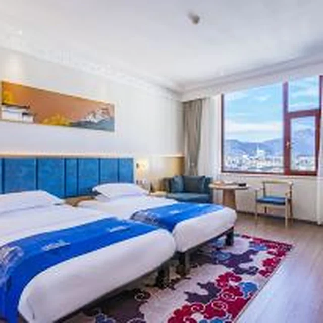 Lijiang International Hotel twin room