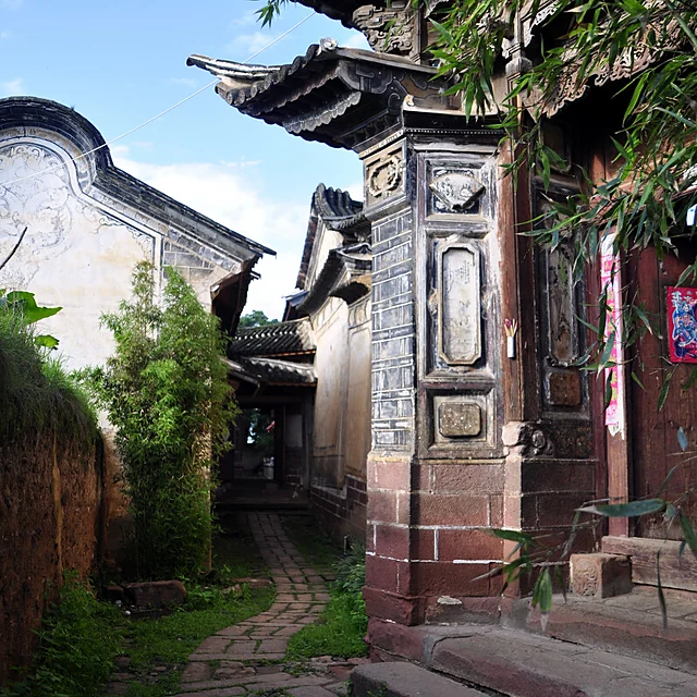 Winding lanes of old Shaxi